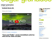 Tablet Screenshot of edgargranados.es